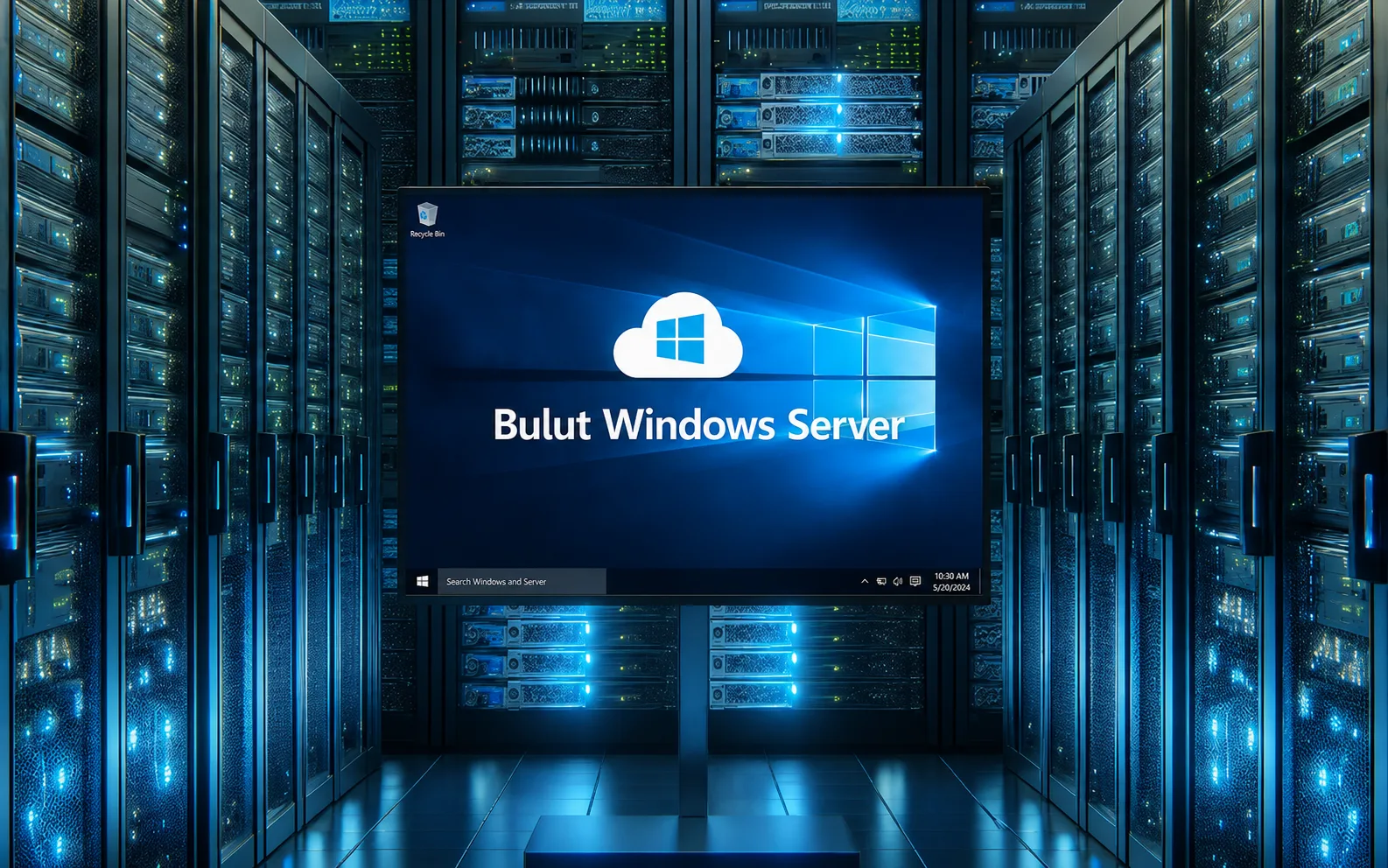 Bulut Windows Server VDS ve dedicated sunucu görseli